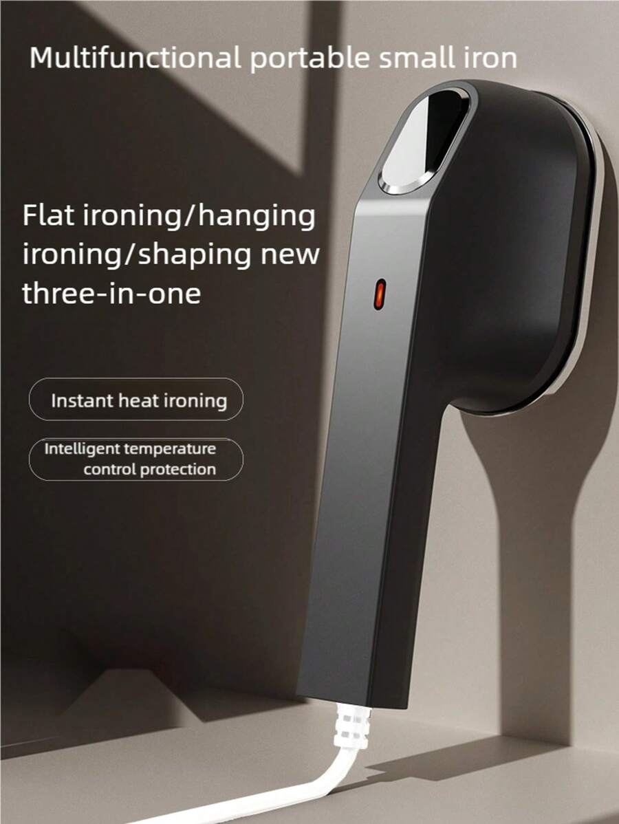 1pc Handheld Ironing Machine, Household Small Iron, Electric Iron, Portable Dry And Wet Dual-Purpose Ironing Wonder, Electric Ironing Is Convenient For Removing Wrinkles From Clothes,28w