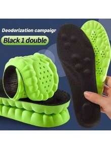 Surface noire sur fond vert