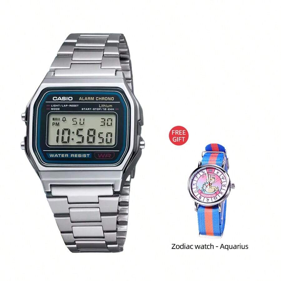 Casio Casio Men's Quartz Watch Has An Extremely Long Battery Life And Is Suitable For Daily Wear In Various Occasions. It Features A Liquid Crystal Display That Can Show The Date, Day Of The Week, And Perform Alarm Functions.