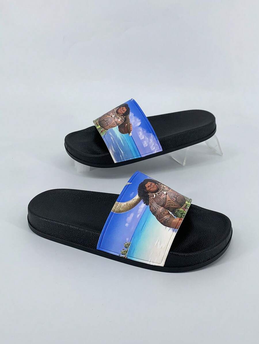Disney Disney Men's Slippers & Sandals, Beach Shoes, Men's Flip Flops, Disney Cartoon Children's Shoes, Boys' Slippers, College Style Slippers, Women's Flip Flops, White Sandals & Slippers, Black Sandals & Slippers, House Slippers, Suitable For Outdoor Slippers, Party Supplies
