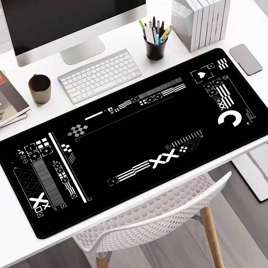 Extra große Gaming Mausunterlage, Gaming Schreibtischunterlage, große Tastaturunterlage, waschbar, Gummiboden rutschfest, umsäumter Rand, Geschenk Mausunterlage, Schreibtischschutzunterlage, Schreibtischunterlage für Studium, in verschiedenen Größen erhältlich, Computertastaturunterlage, Laptopunterlage, für Schulbedarf, Schulanfang