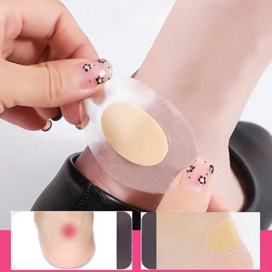 Almohadillas de talón antifricción delgadas, plantillas de espuma antirroces, desmontables para tacones altos y zapatos para mujeres