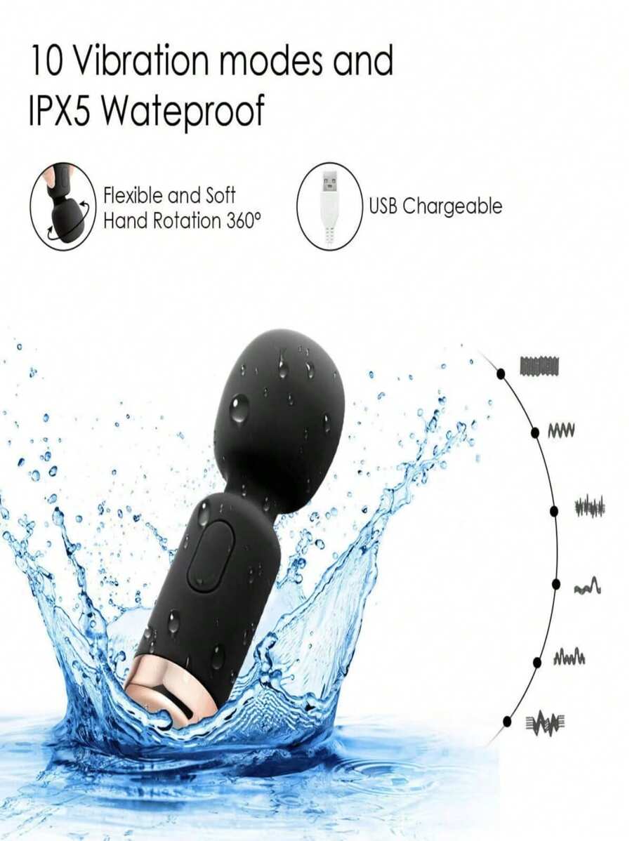 Miní vibrador, embalado de forma discreta, con estimulador del clítoris femenino. Juguete sexual para mujeres. Varita mágica para la masturbación de adultos. Silicona erótica. Juguetes sexuales, consolador, vibrador, sexo, sexy, sexual, juguetes para adultos, juguete rosa, consoladores, BDSM.