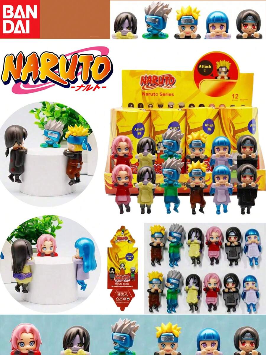 bandai 1pc/12pcs Bandai Ornament Blind Box, Series Blind Box Mysterious Gift Box Accessories, Cartoon Anime Character Toys, Cute Uzumaki Model Ornaments, Toy Gifts, Action Dolls, Hobby Statues, Party Gifts And Birthday Surprise Gifts, Ideal Christmas, Halloween, Thanksgiving And Mother's Day Gifts., School Supplies,Back To School