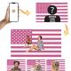 Pink American Flag