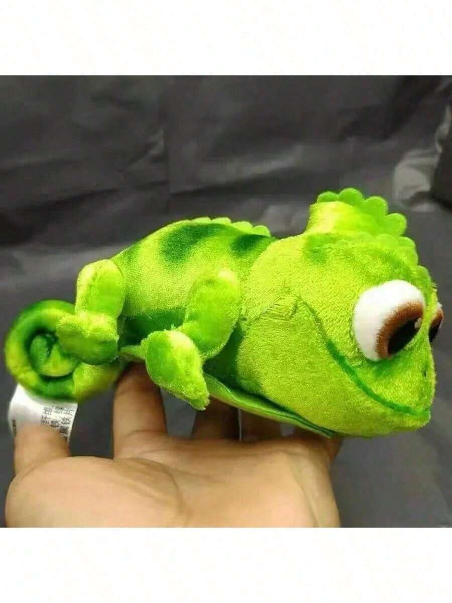 Disney 1 pieza Muñeco de peluche de 15cm del camaleón Pascal, juguete de anime con base magnética (estilos aleatorios)