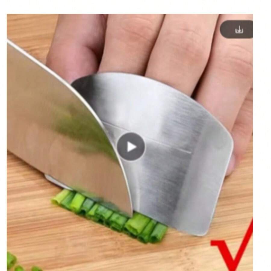Tool Accessories Stainless Steel Finger Guard Vegetable Cutter Hand Guard Tool Cut Finger Protector Tool