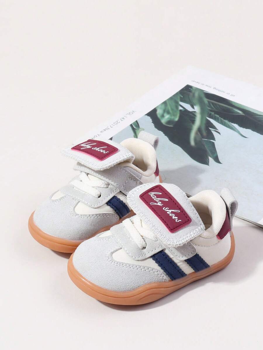 Spring & Autumn New Baby Casual Shoes, Toddler Anti-Slip Soft Sole Sneakers, Children Fashion Pre-Walker Shoes, Unisex