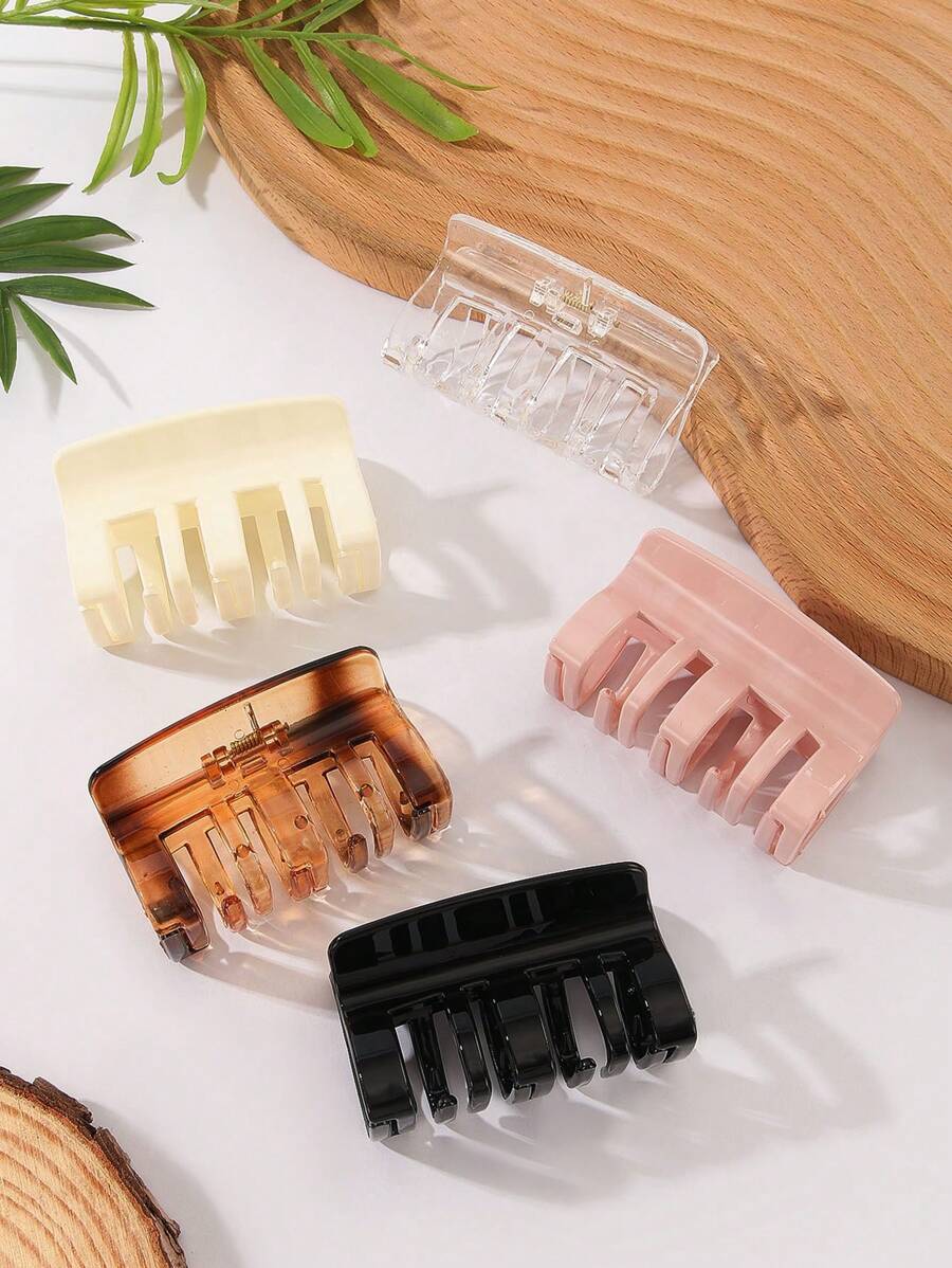 5 buc cleme de păr cu gheare pentru chei de pian pentru femei, cleme elegante minimaliste pentru coafură, coc, duș, accesorii de păr de zi cu zi, accesorii de toamnă