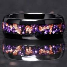 Purple Gold Foil