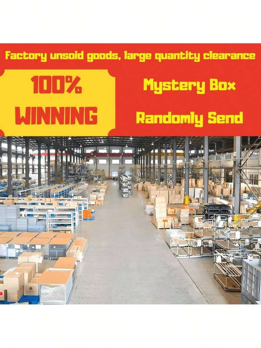 Limited Edition Mystery Blind Box Containing Random Surprises, Including Earrings, Necklaces, Bracelets, And Gold Jewelry Sets (1 Set Randomly Selected From Among These). The Daily Updated Mystery Box Will Be Presented In Either A Box Or Bag Format.