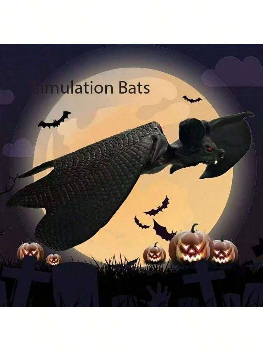 5pcs Cross-Border Simulation Wild Animal Model Toys, Bat & Mouse Model Decor, Gag Toys, Educational Toys