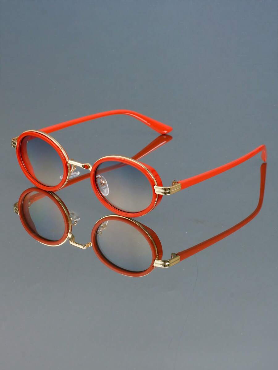 Ochelari de soare la modă cu ramă mică ovală din metal Steampunk vintage, noi, de înaltă calitate, stil stradal, pentru exterior, călătorii, ochelari de decorare pentru petreceri pe plajă, pentru bărbați și femei, versatili, eleganți, pentru afaceri, casual, purtați zilnic