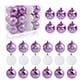 Glob de Crăciun 24p violet 13