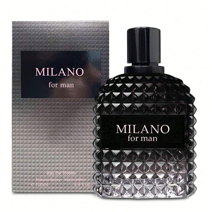 Milano Inspired Cologne For Men - Woody Aromatic Fragrance - Floral Twist Blended With A Cool Facet Of Mineral Notes & Salt - Edgy Yet Masculine Scent - Cologne Or Everyday Use