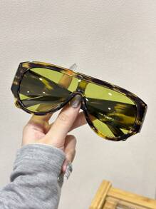 1pc Stripe Frame Green Piece