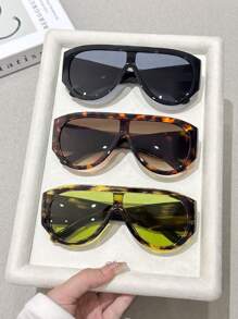 3pcs Black Gray Leopard Print Double Tea Stripe Green