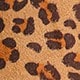 Imprimeu de leopard maro închis pe fundal maro