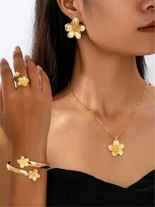 Golden Flower Five-piece Set
