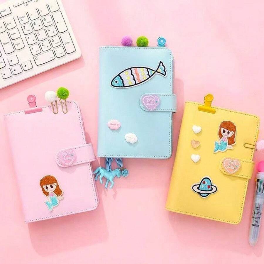 Set de cahier de poche créatif fait à la main et de mini-agenda pour écrire et dessiner de manière inspirante
