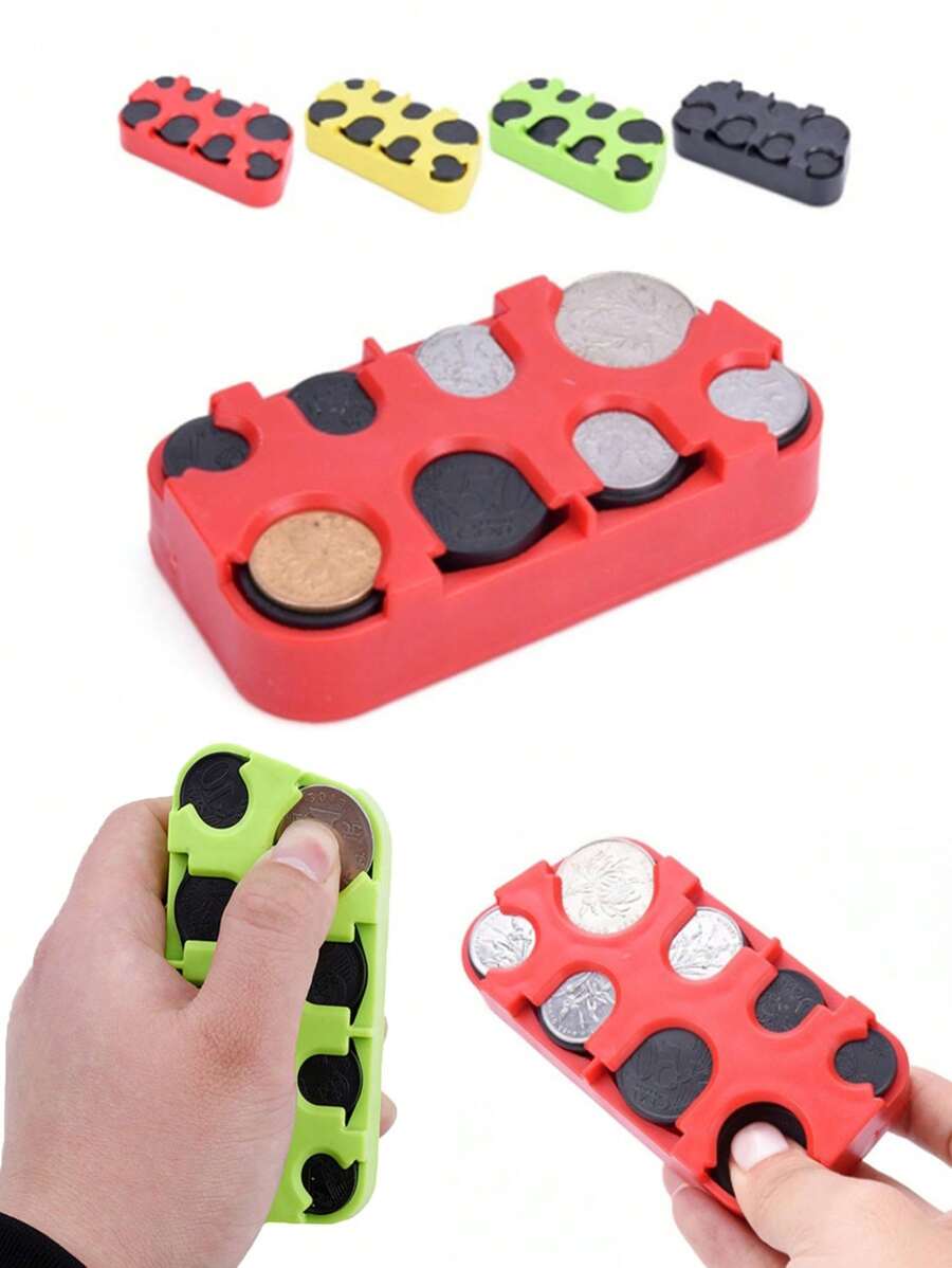 Multi Color Optional Coin Storage Box, Desktop Change Storage