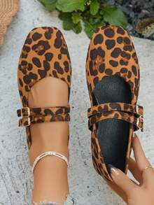 Brown Leopard Print