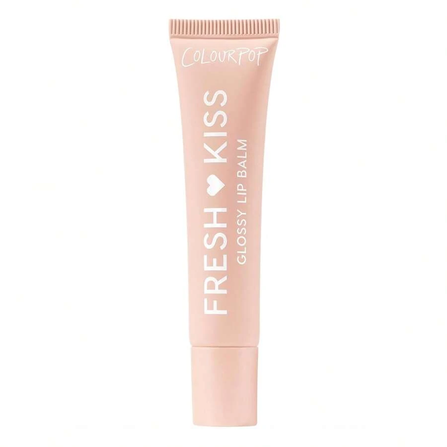 ColourPop Fresh Kiss Glossy Lip Balm - Hydrating Lip Care Enriched With Peptides, Hyaluronic Acid, Shea Butter &Amp; Vitamin E For An Ultra-Cushiony Formula - Strawberry Milk (0.49 Oz)