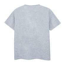 Friends Girls Lilo & Stitch Bermuda Shorts Cotton T-Shirt (Sports Grey) - 100% Ringspun Cotton - 153gsm - (BI23139)