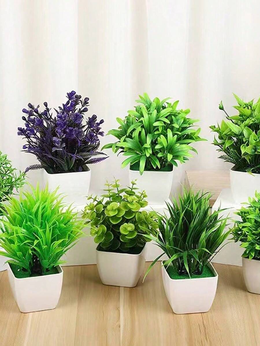 Steli di eucalipto artificiali verdi, foglie di eucalipto decorative, rami di eucalipto finti con foglie finte, stelo di eucalipto finto per vaso, profumo da matrimonio, casa, piante finte