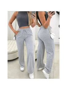 CALÇA LANZINHA CINZA