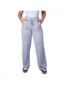 CALÇA PANTALONA CINZA LANZINHA