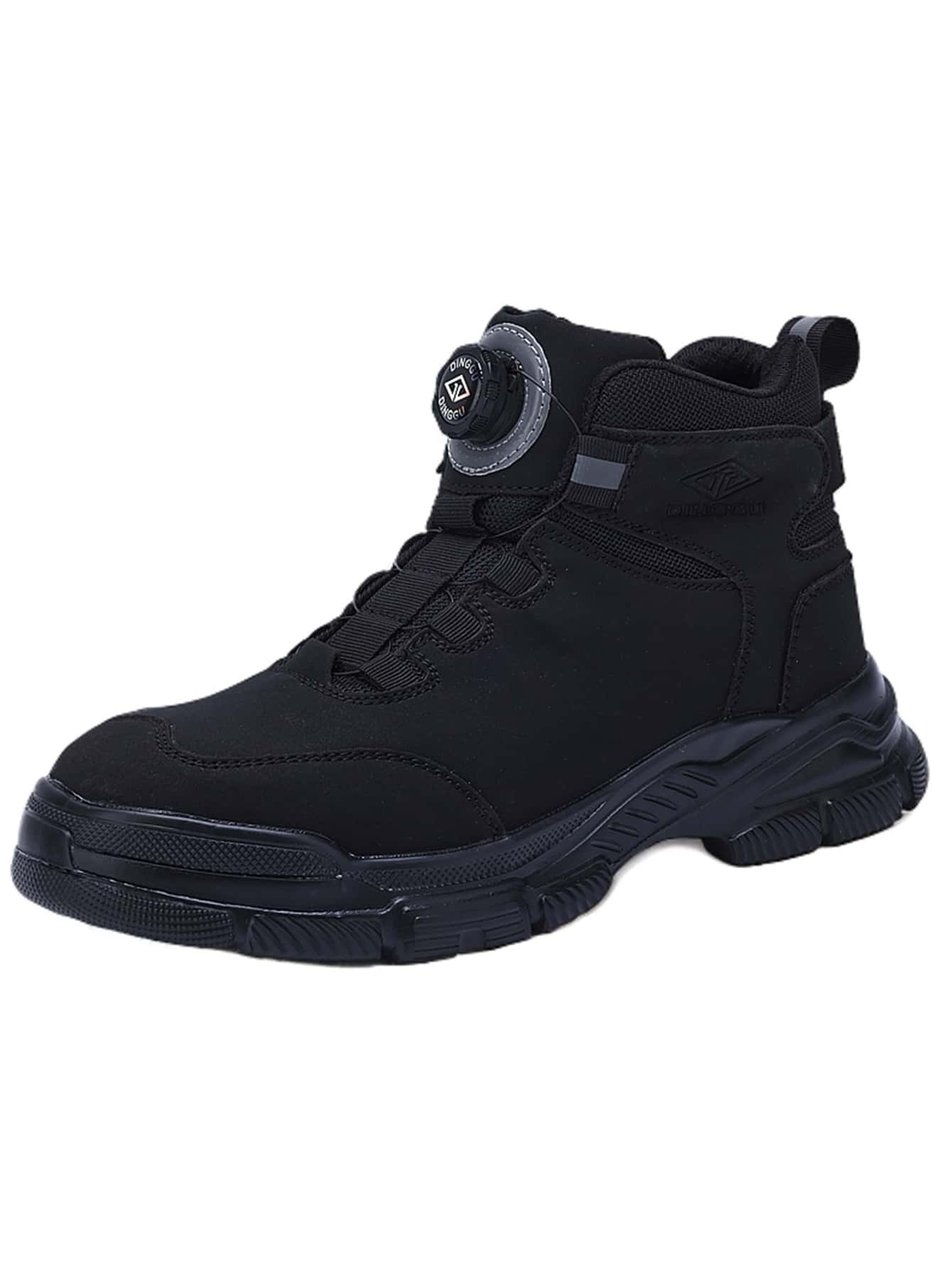 High-Top Safety Work Shoes For Men, Anti-Smash And Anti-Puncture, Lightweight, Breathable, New Style Suitable For All Seasons