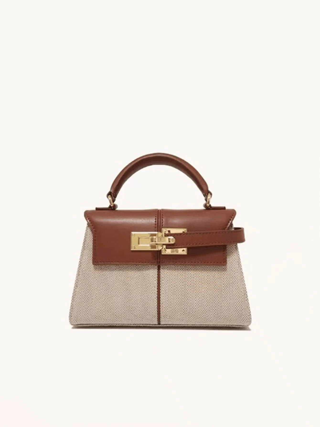 Fashion Classicsolid Color Pu Waterproof Fabric, Diamond Lattice Splicing Design Chain Square Bag, Twist Lock Opening And Closing Design,Bag Is Suitable For Traveling And Shopping,And Attending Parties.