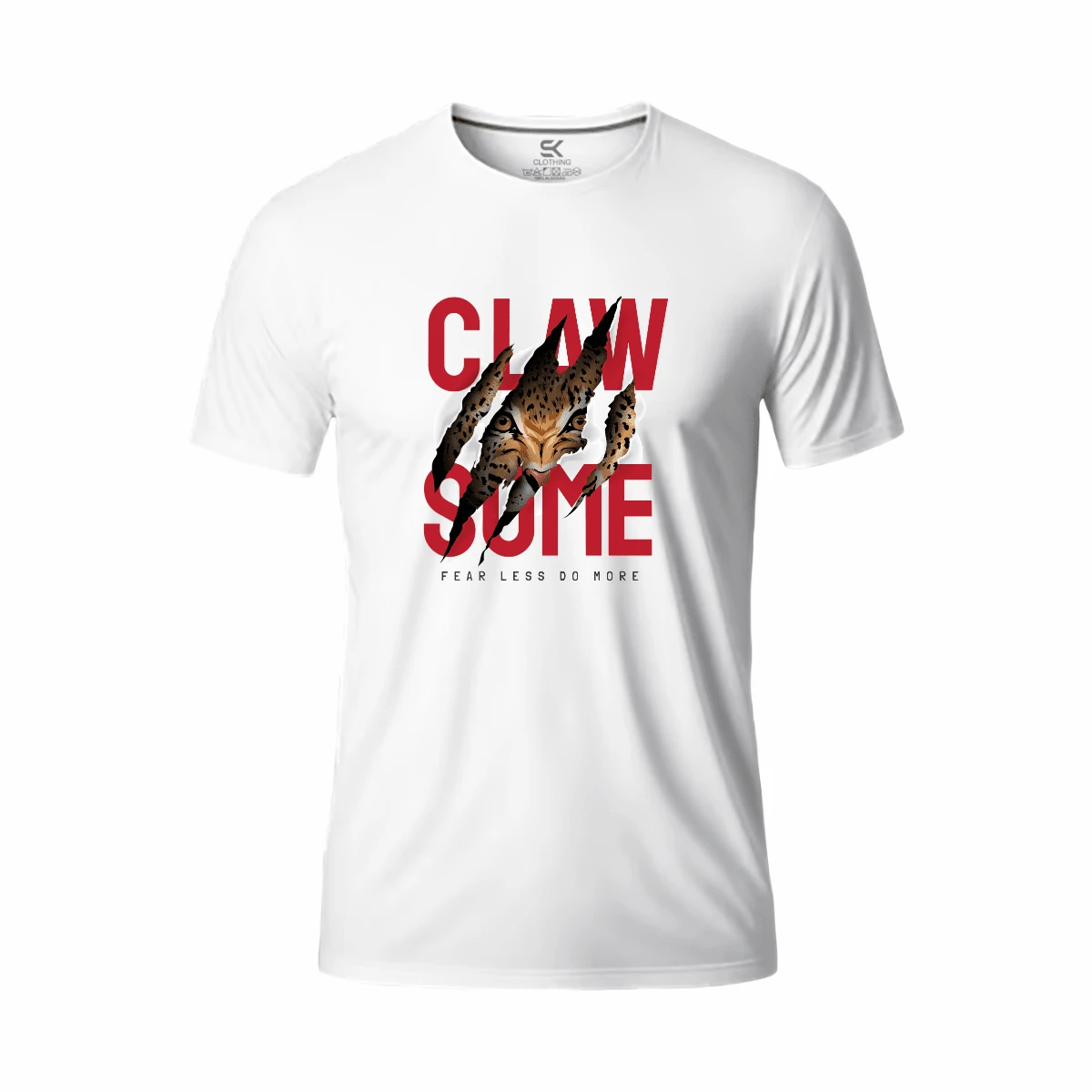 SK Clothing Loja oficial 100% Cotton Streetwear Printed T-Shirt-01004