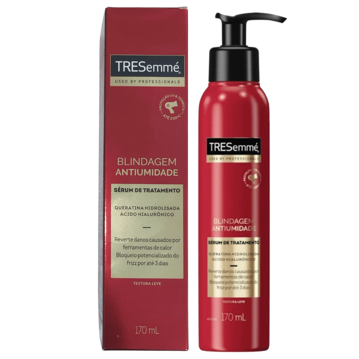 Sérum de Tratamento Tresemmé Blindagem Antiumidade Proteção Térmica 170ml
