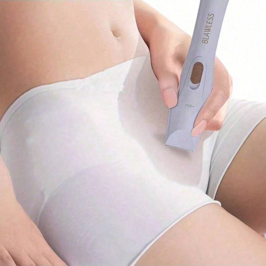 Afeitadora eléctrica recargable 3 en 1 - Una recortadora de cabello indolora apta para la cara, la nariz, las cejas y la barba, apta para recortadoras de cabello de mujer, maquinillas de afeitar faciales, eliminación del vello, barba, brazos, piernas, axilas y bikini - Juego de afeitadora portátil, juego de belleza recargable, regalo para fiestas