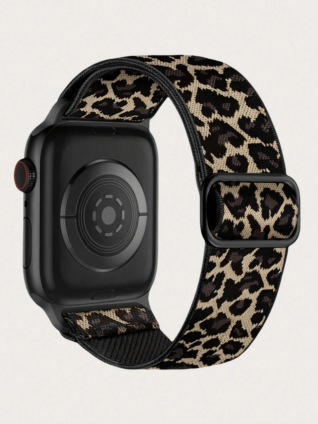 Pulseira de nylon elástica de oncinha compatível com Apple Watch 38 mm 40 mm 41 mm 42 mm 44 mm 46 mm 49 mm, feminina e masculina, pulseira de pelúcia ajustável Sport Solo Loop para Apple Watch Series Ultra SE 10/9/8/7/6/5/4/3/2/1