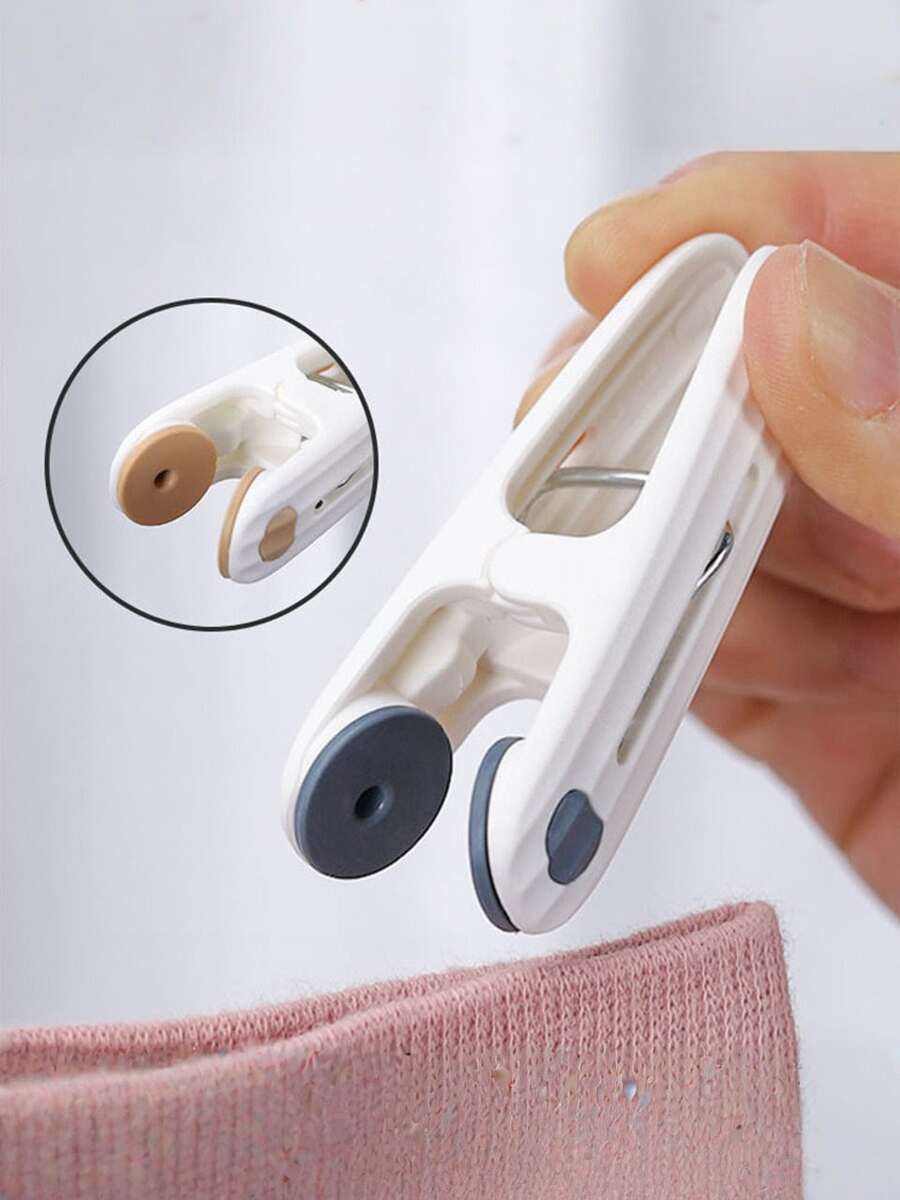 12 pièces Pinces à linge anti-dérapantes Clips de séchage de courtepointe Cintre de sous-vêtements Pinces utilitaires de séchoir à linge Pinces de serviettes pour pinces à linge pare-vent, pinces à linge