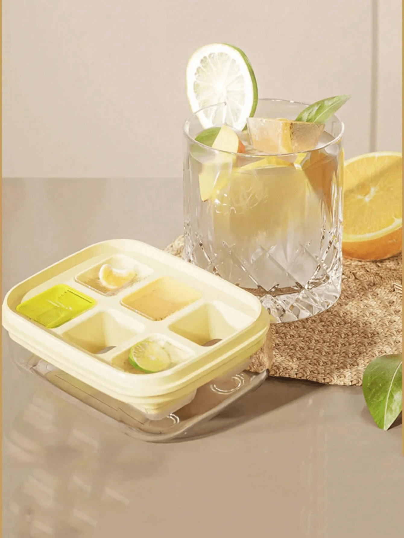 1pc/3pcs Ice Cube Tray, Household Refrigerator Ice Cube Mold, Silicone Ice Cube Maker With Lid, Press Mini Square Ice Cube Trays