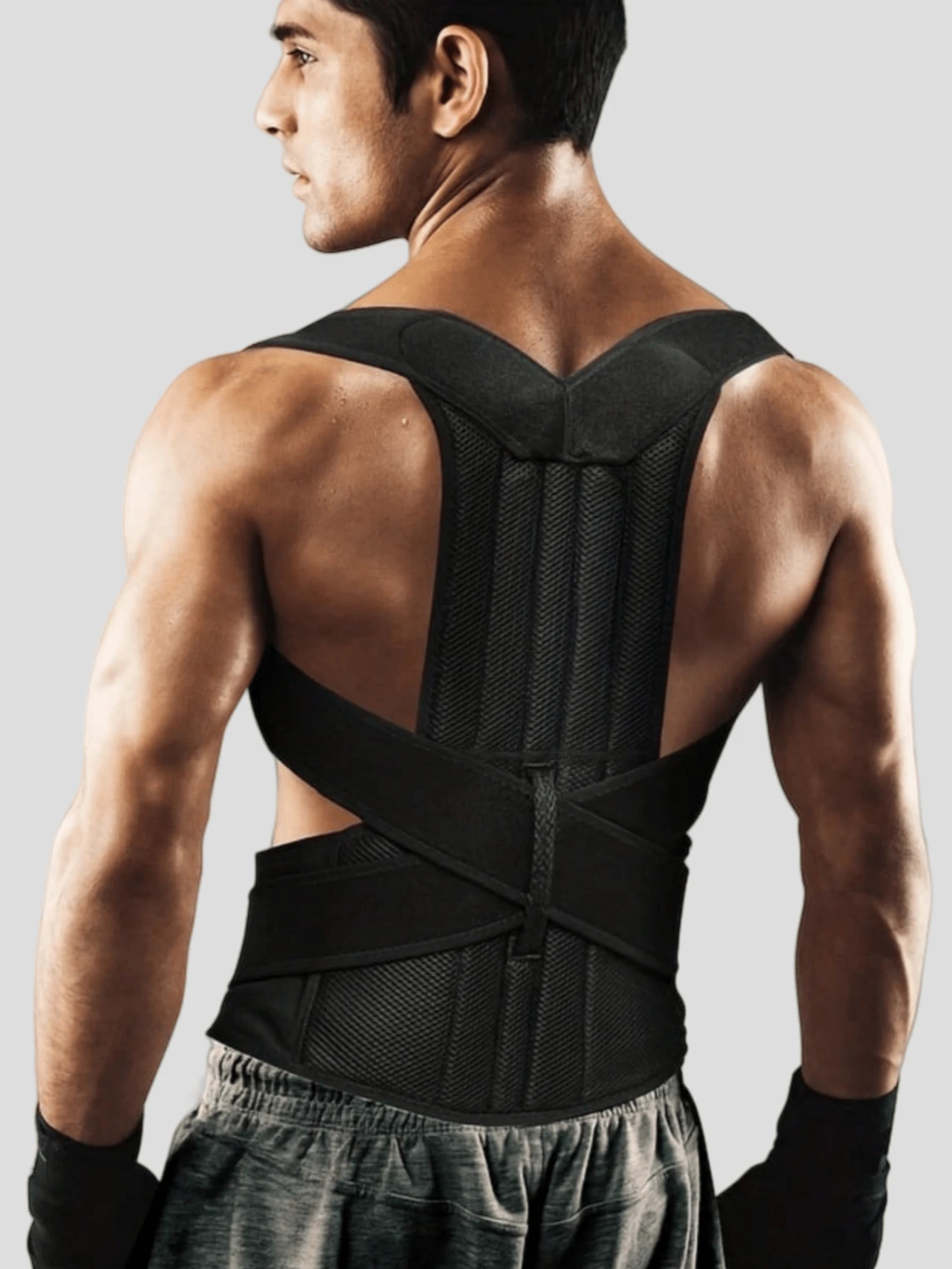 1 pièce, ceinture lombaire réglable pour hommes et femmes, redresseur de posture de fitness, redresseur de dos réglable intégré convenant aux hommes et aux femmes, très adapté aux activités de fitness et de loisirs
