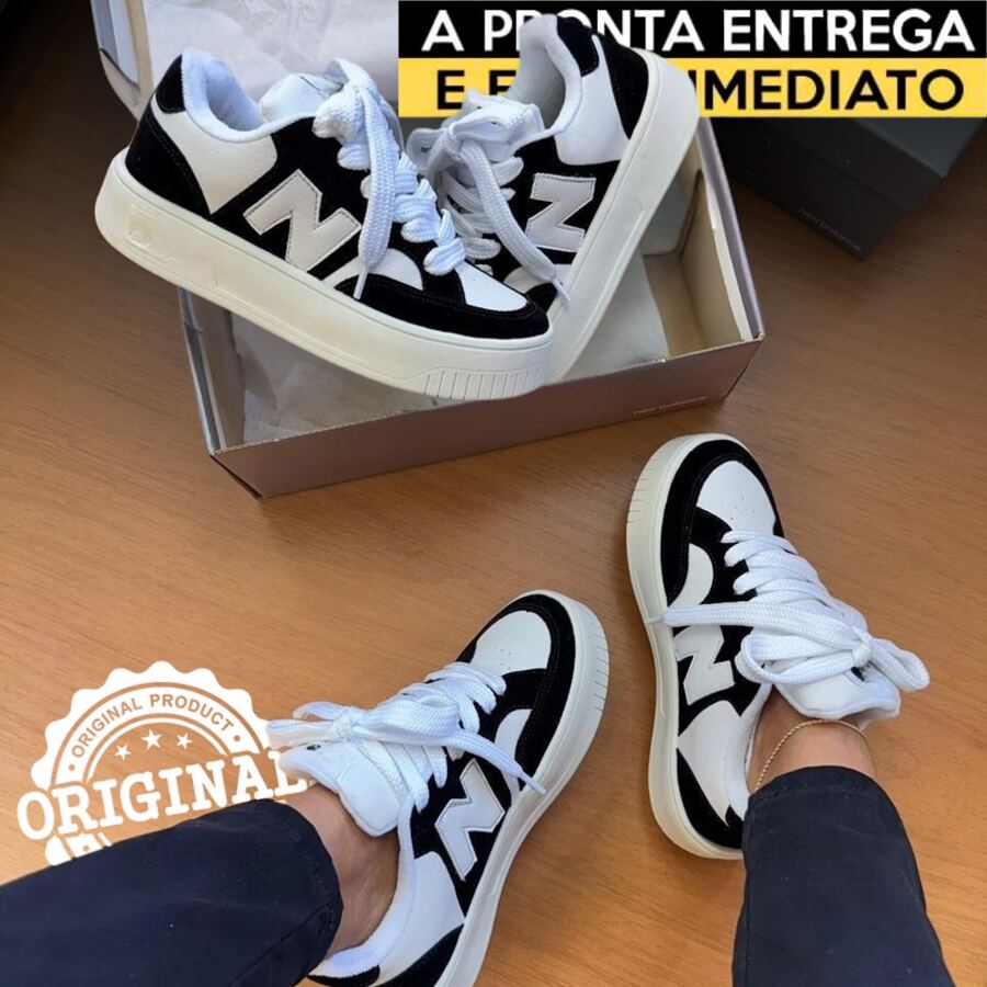 Tênis Feminino NEW Retrô Casual leve e Super confortável Masculino