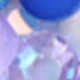 Dark Blue Light Purple Lake Blue AB Color