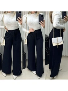CALÇA PANTALONA PRETA