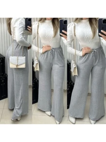 CALÇA PANTALONA CINZA