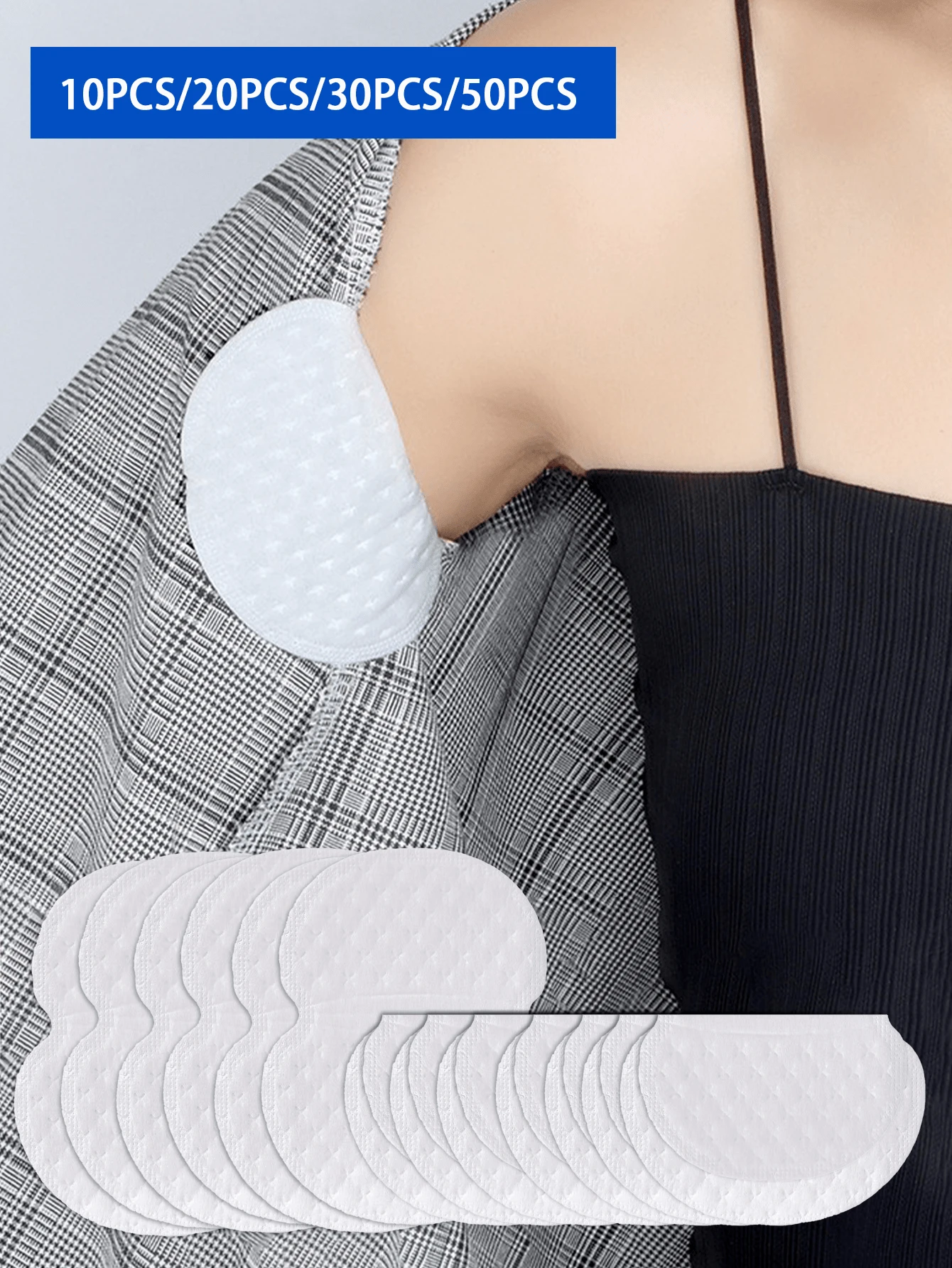 100pcsSweat Pads,Underarm Pads, Disposable Underarm Absorption Sweat Pad, And Effective, Breathable, Invisible, Absorbing Patch, Lightweight And Sweat Absorbing,Comfortable And Odorless, Easy To Use, Suitable For Both Men And Women In Hot SummerBody Care For Travel,Sport,Outdoor,Summer,Stickers, Christmas For Holiday Gift Giving