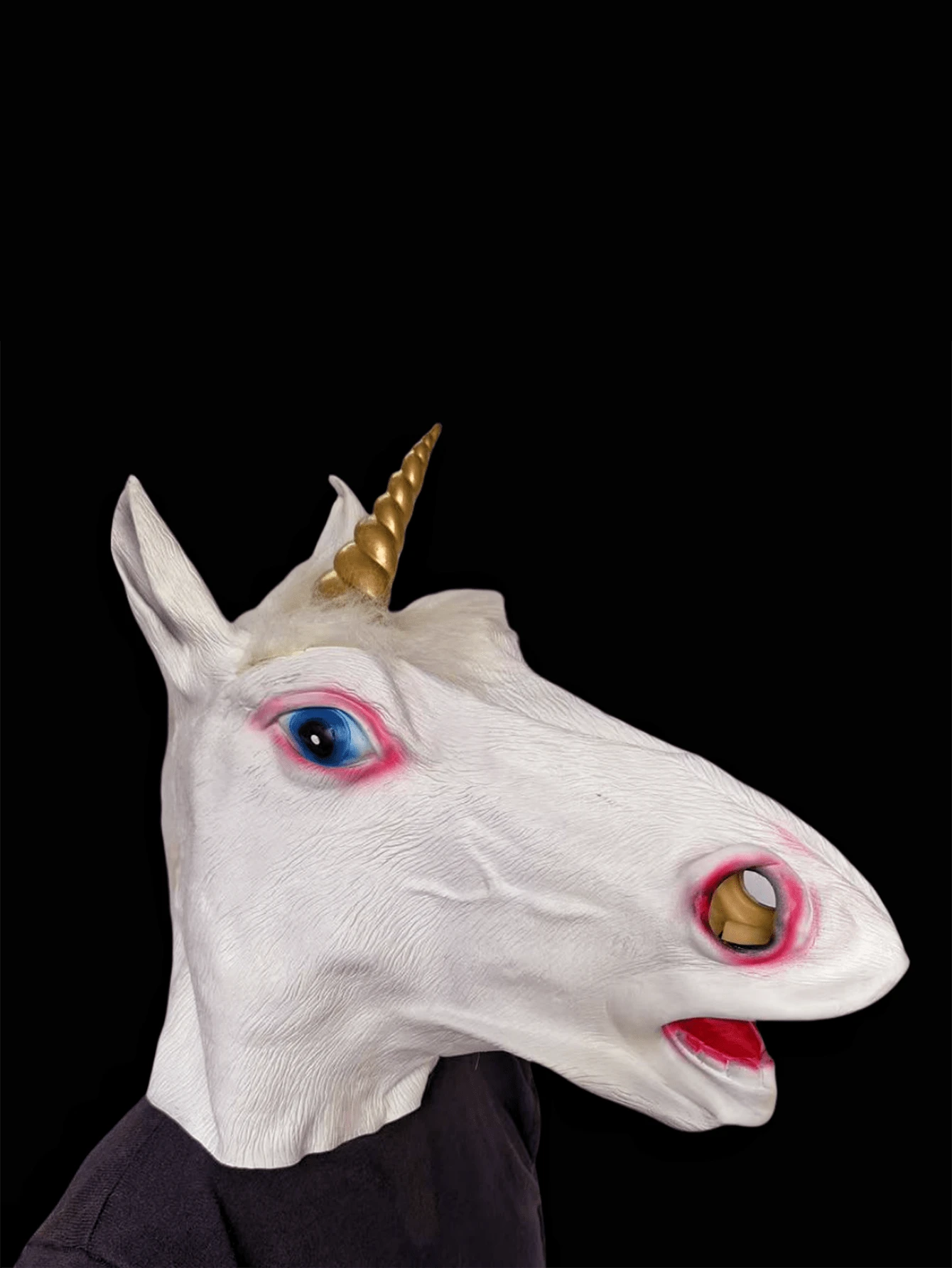Creepy Party Unicorn Mask Reepy Party Animal Mask Animal Head Mask Deluxe Novelty Christmas Costume Party Latex Animal Head Mask Creepy Party Unicorn Mask Reepy Party Animal Mask Animal Head Mask Deluxe Novelty Christmas Costume Party Latex Animal Head Mask