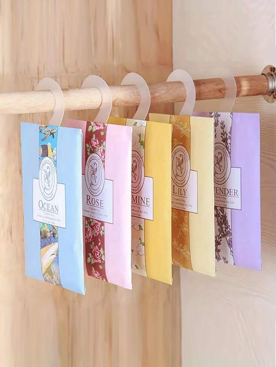 12/6 pezzi Sacchetti profumati appesi, sacchetti profumati per armadi, deodoranti per armadi, repellenti per insetti appesi, sacchetti deodoranti per armadi, aromaterapia appesa per auto e armadi, fragranza naturale, antimuffa e antinsetto