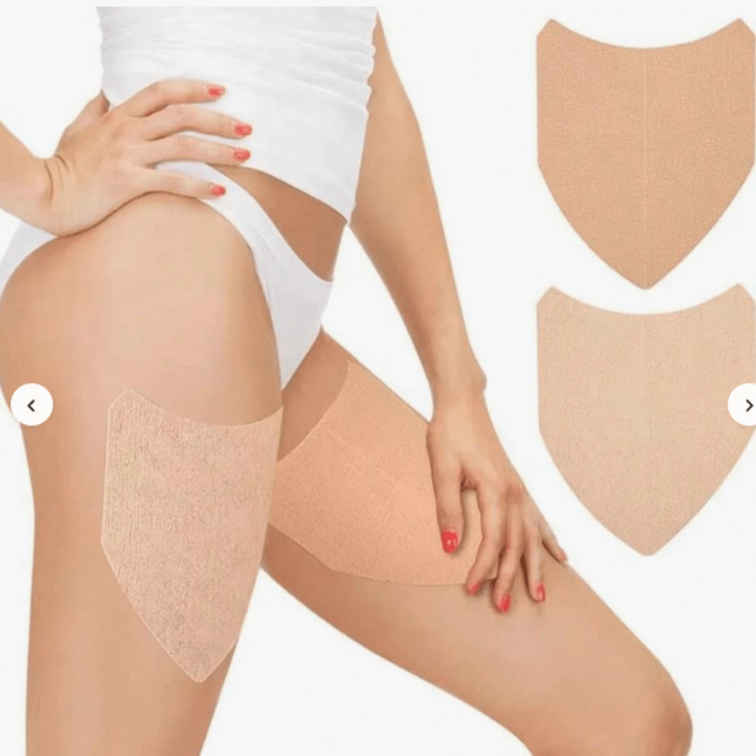1/2 Pack Anti-Chafing Thigh Bands, High Elasticity Protection, Reduce Friction, Inner Thigh Anti-Friction Tape, Say Goodbye To Embarrassing Skin Irritation, Enjoy Comfort