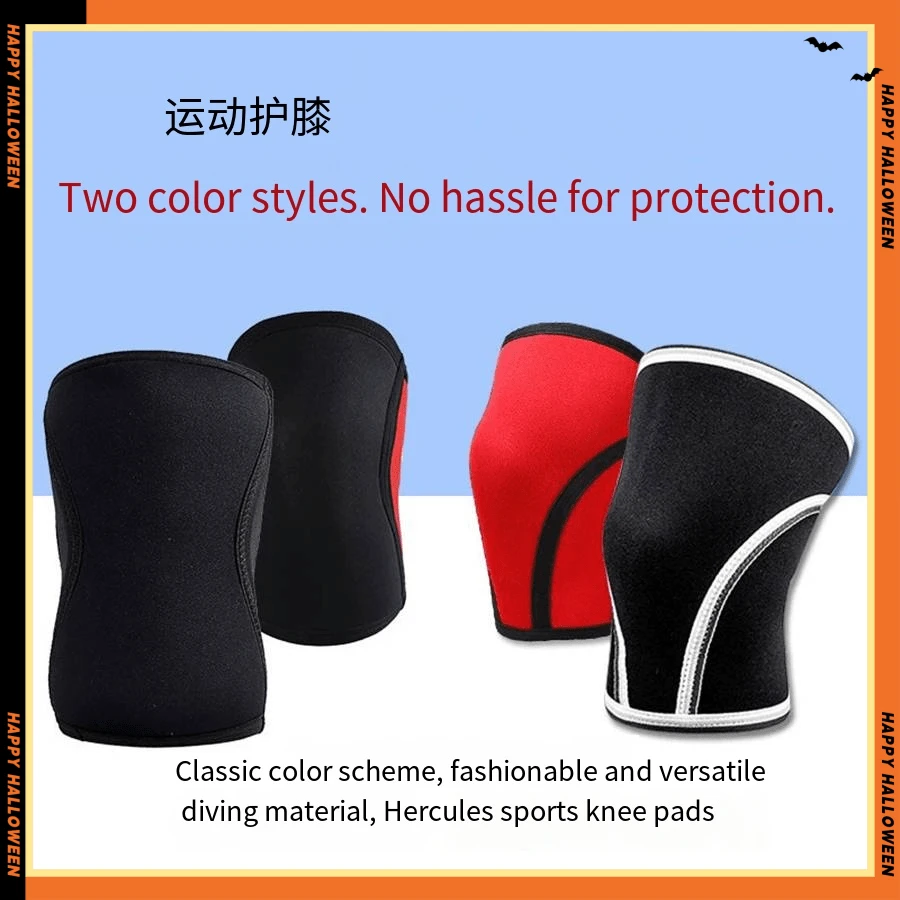 Adult Fitness Green Knee Pads, Thickened Neoprene Weightlifting Knee Supports, Comfortable Sports Knee Protector Suitable For Squats And Weightlifting Gym Accessories Knee Support Sports Knee Pads Gym Knee Pads