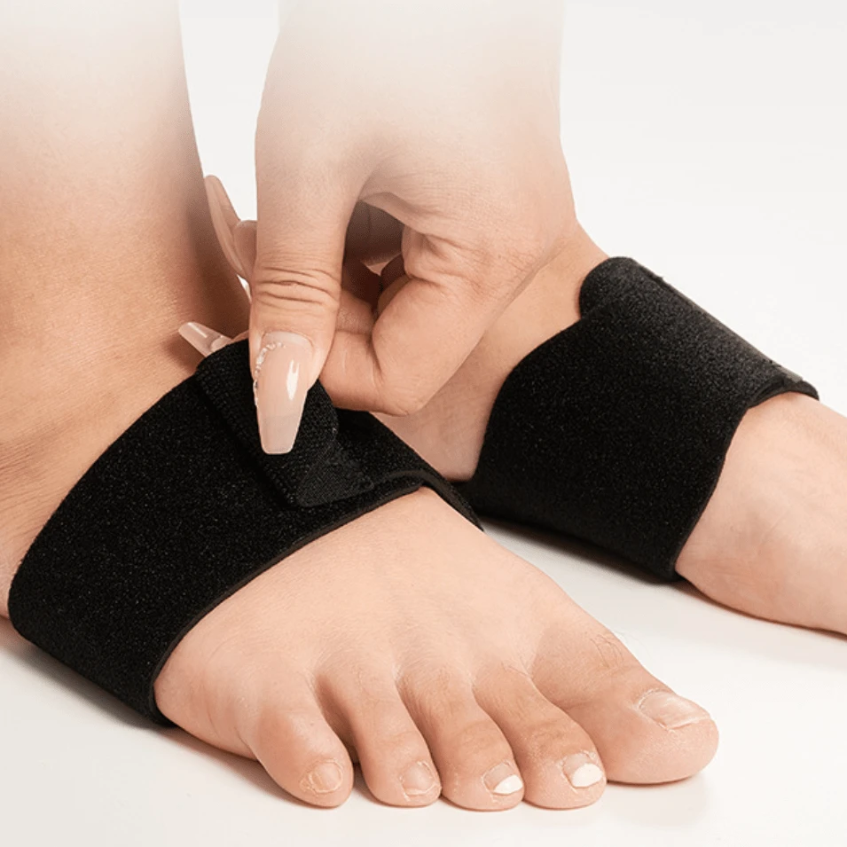 1 Pair Moon Flat Shoe Support Insoles Gel Support Cushion Sneaker Adjustable Support Cushion